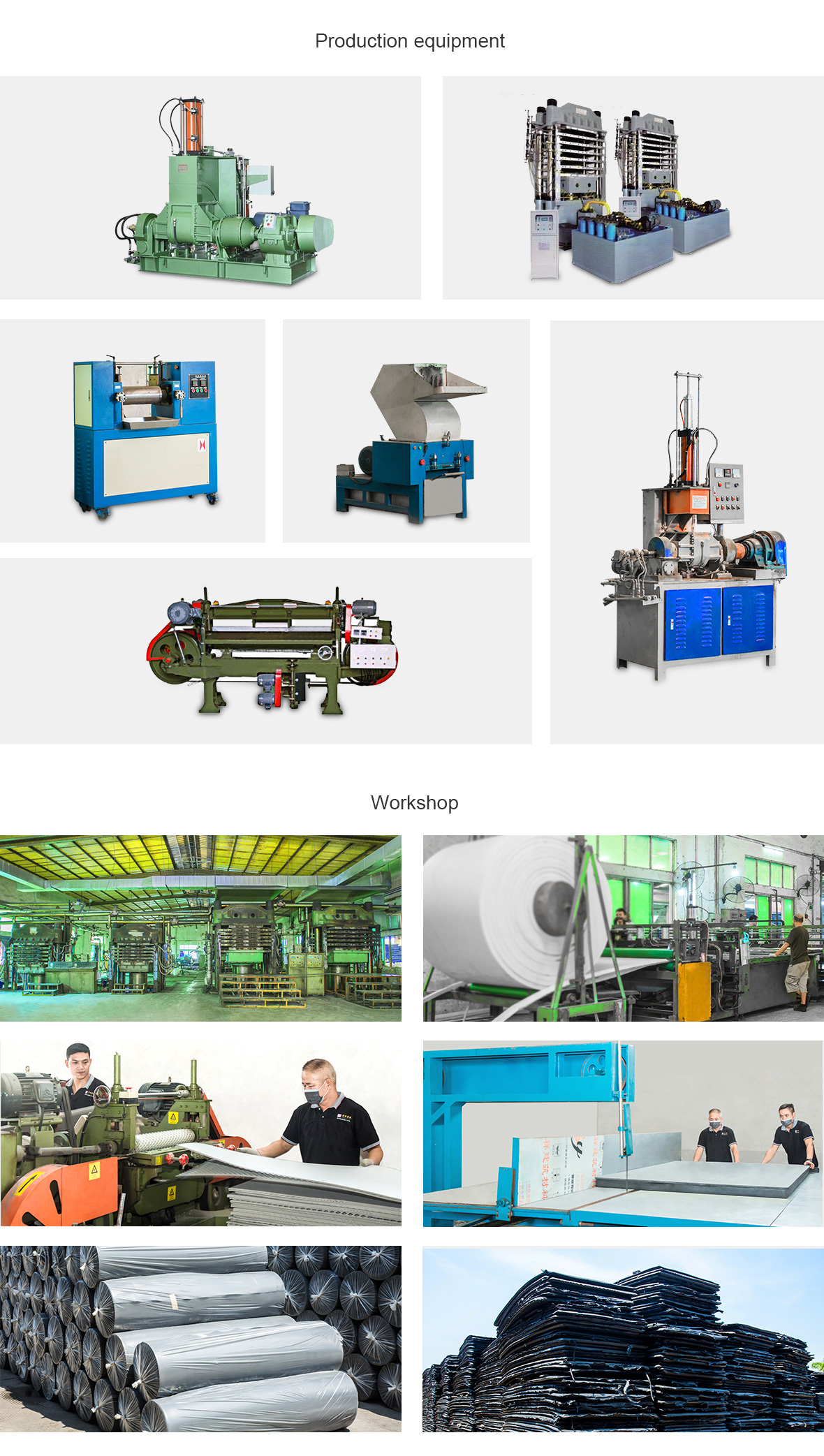 EVA production equipment
