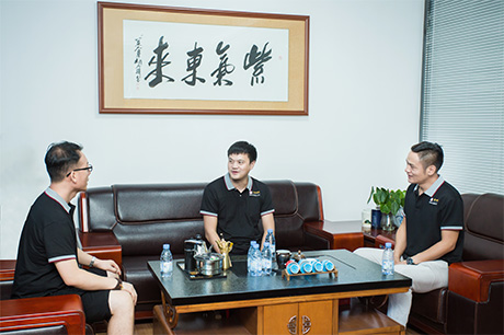 The meeting of top managerment-Rongjun company